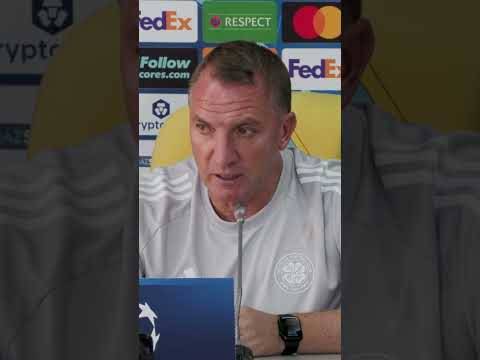 ?️?? Brendan Rodgers previews tonight’s #UCL tie against Kairat