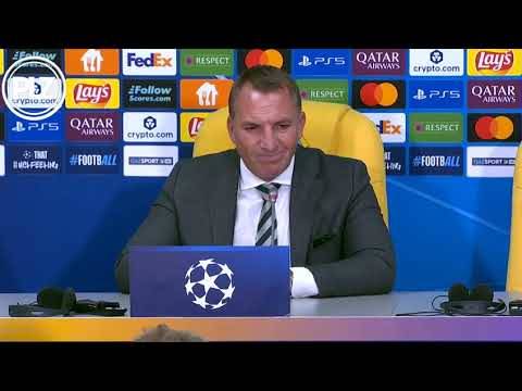 ?? Brendan Rodgers reacts to Celtic’s EMBARRASSING Champions League exit