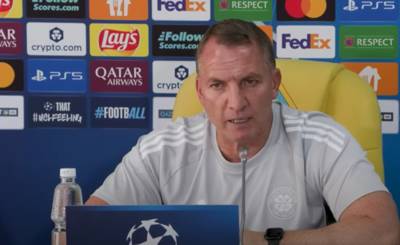 Brendan Rodgers will go gung-ho vs Kairat Almaty, Celtic predicted XI