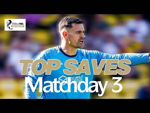 TOP SAVES OF THE WEEK | William Hill Premiership | MD3