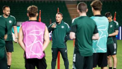 Training Gallery: FC Kairat v Celtic