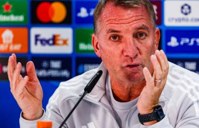 ‘Very frustrating’ – Brendan Rodgers not happy with Celtic’s failure to prepare