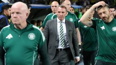 Brendan Rodgers told us Europe was Celtic’s grand plan in 2023. how hollow those words sound now