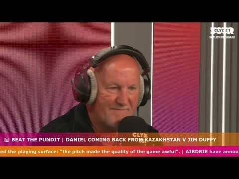Celtic Fan Plays Beat the Pundit Coming Back From Kazakhstan