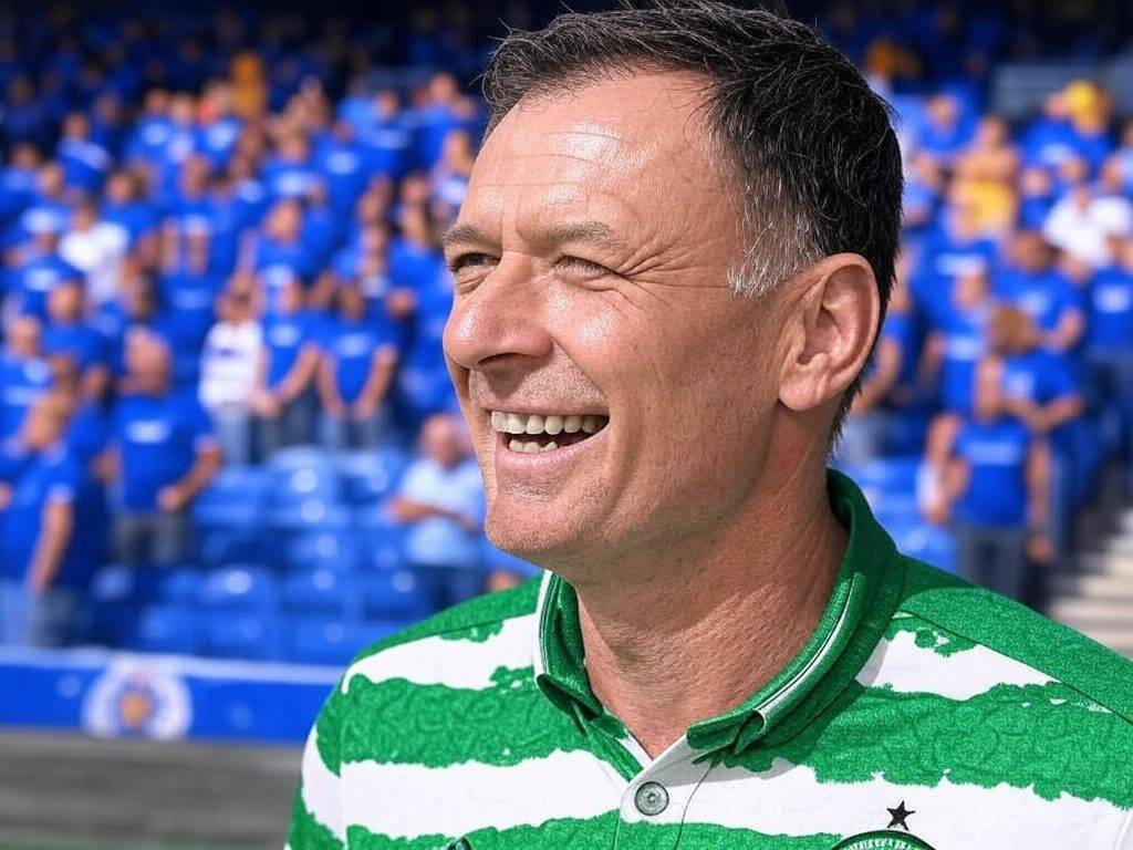 Celtic hero Chris Sutton’s superb Rangers tweet as Club Brugge battered in their fifth goal