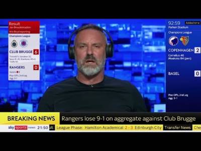 Glorious Kris Boyd Meltdown As Club Brugge Destroy Rangers 6-0 In Champions League Playoff 😂