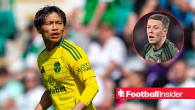 Stats reveal Reo Hatate majorly let down by Callum McGregor amid Celtic shambles
