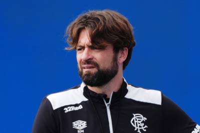 Russell Martin dugout decision made ahead of Rangers vs Celtic