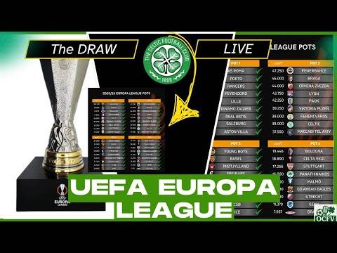 Celtic UEFA Europa League DRAW LIVE