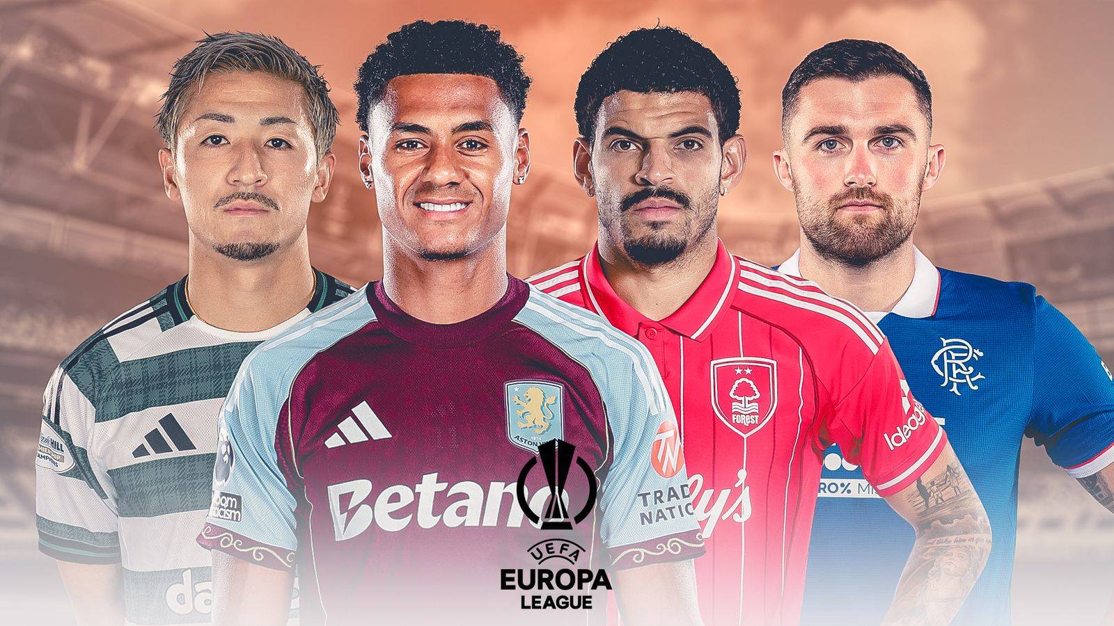 Europa and Conference League draws: Six British teams discover opponents