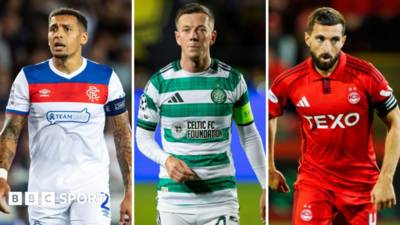 Scottish trio learn European league phase opponents