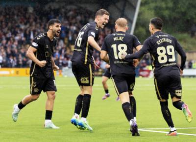 Ebullient Hearts hand over to Celtic and Rangers as growing armoury shoots them to summit