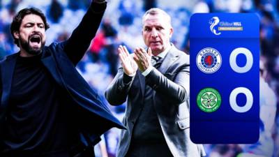 Rangers 0-0 Celtic