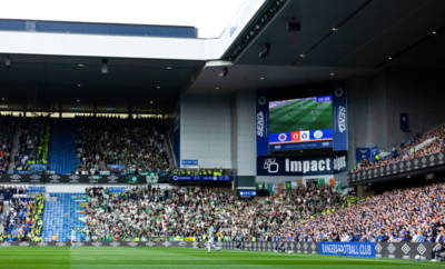 Simply The Best- watch Celtic fans welcome the Champions to Ibrox.