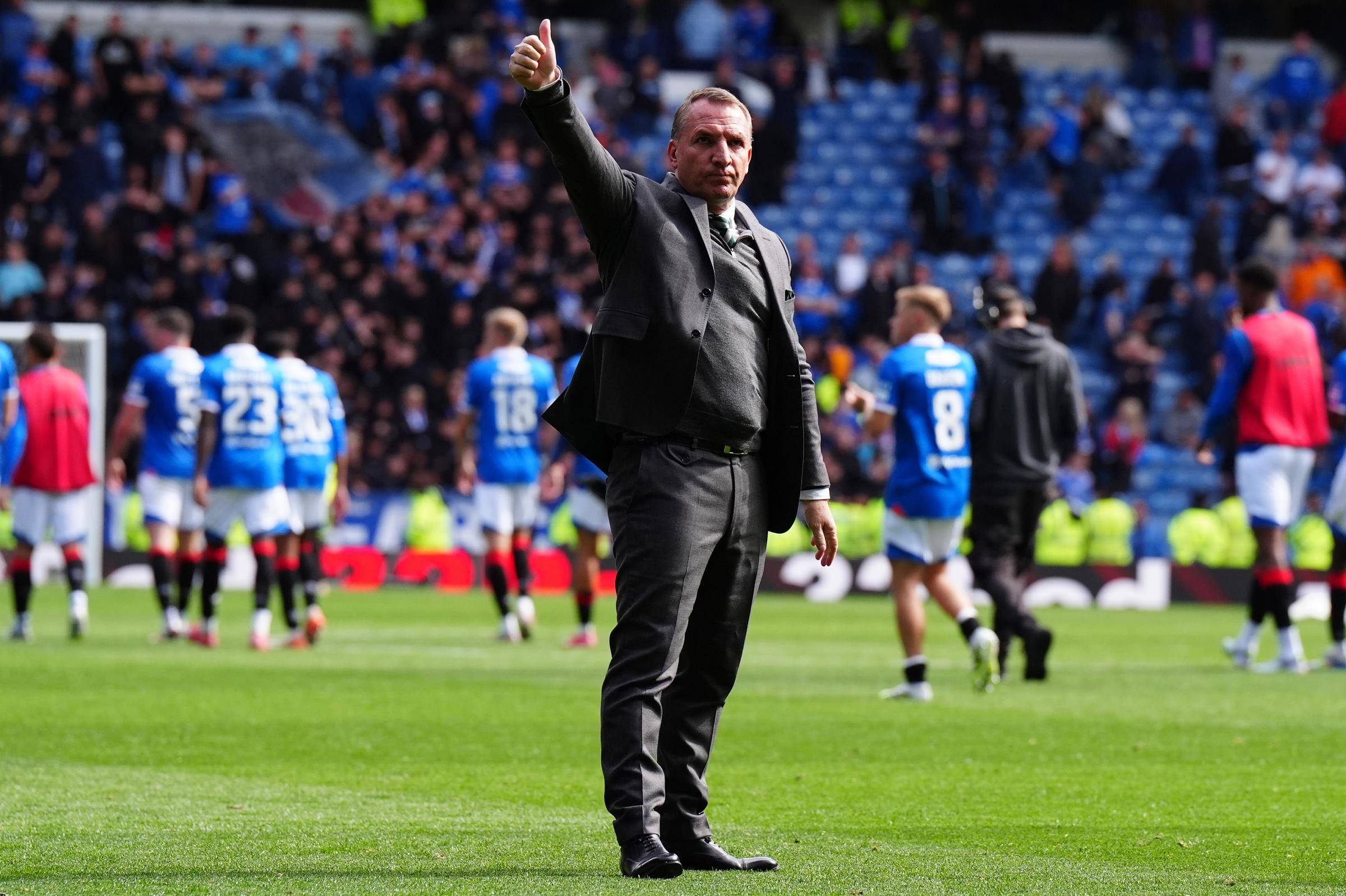 What Brendan Rodgers said in Celtic dressing room at half-time vs Rangers