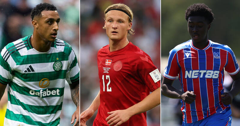 Nine Celtic transfer deadline day deals in the works as Kasper Dolberg holds the aces with trio in mix for exit