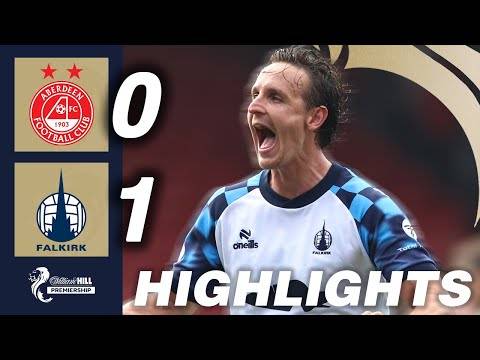 Aberdeen 0-1 Falkirk | HIGHLIGHTS | William Hill Premiership