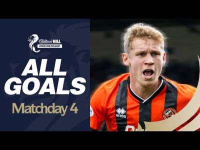 ALL GOALS | Matchday 4 | William Hill Premiership