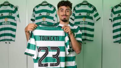 Celtic sign winger Tounekti for £5.2m