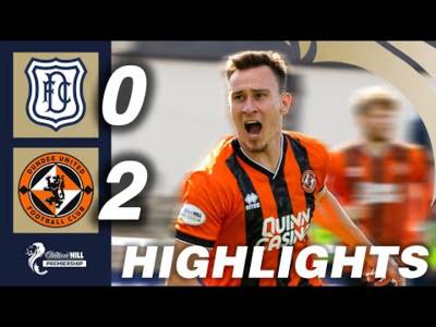 Dundee 0-2 Dundee United | HIGHLIGHTS | William Hill Premiership