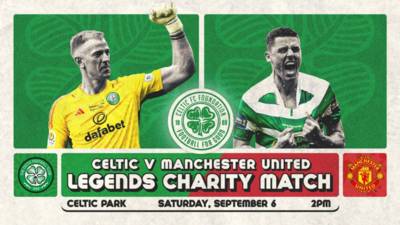Joe Hart looks ahead to Legends Charity Match at Celtic Park