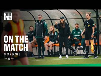 On the Match | Elena Sadiku spoke with CelticTV after the match at Petershill (31/08/25)