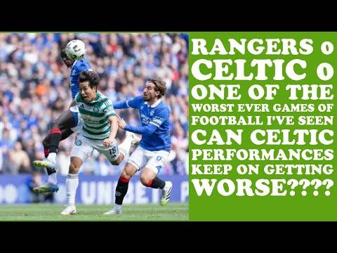 Rangers 0 CELTIC 0: Pathetic Performance, Abysmal Game But Still Top Of SP!!