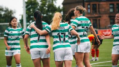 Unique Angle: Partick Thistle 0-7 Celtic FC Women