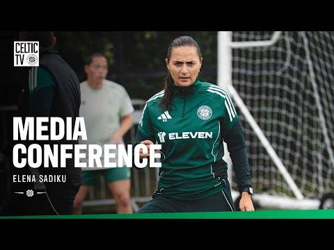 Full Media Conference | Elena Sadiku previews the Glasgow Derby (04/09/25)