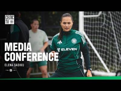 Full Media Conference | Elena Sadiku previews the Glasgow Derby (04/09/25)