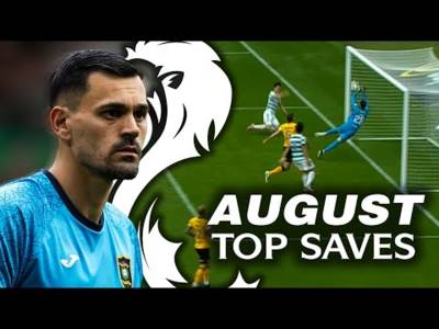HOW DID THAT STAY OUT!? | August’s Top Saves | William Hill Premiership
