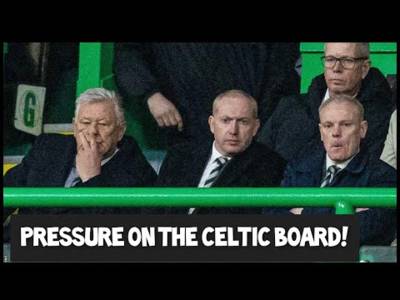 Pressure on the Celtic board! / RB WORRY / OPEN LETTER TO THE BOARD!
