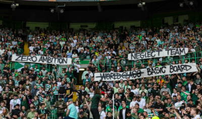 The Celtic board has to respond to the fans. It’s how that matters.
