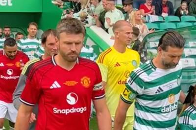 Celtic legends win Man Utd charity match after penalty shoot-out