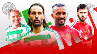 Celtic vs Man Utd legends LIVE SCORE: Latest updates from star-studded charity match as two European giants face off