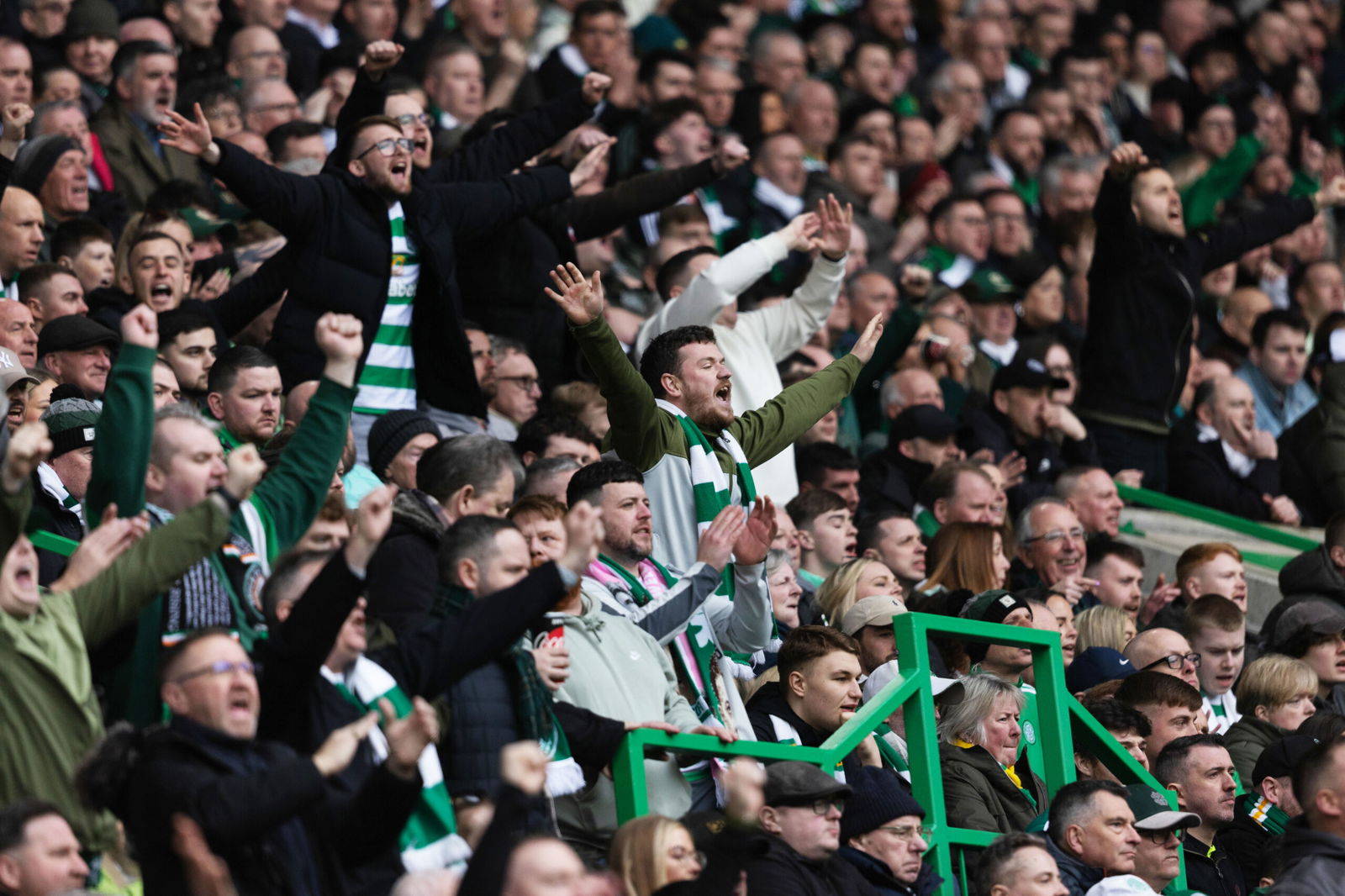 The Celtic Supporters Association members have risen to the moment.