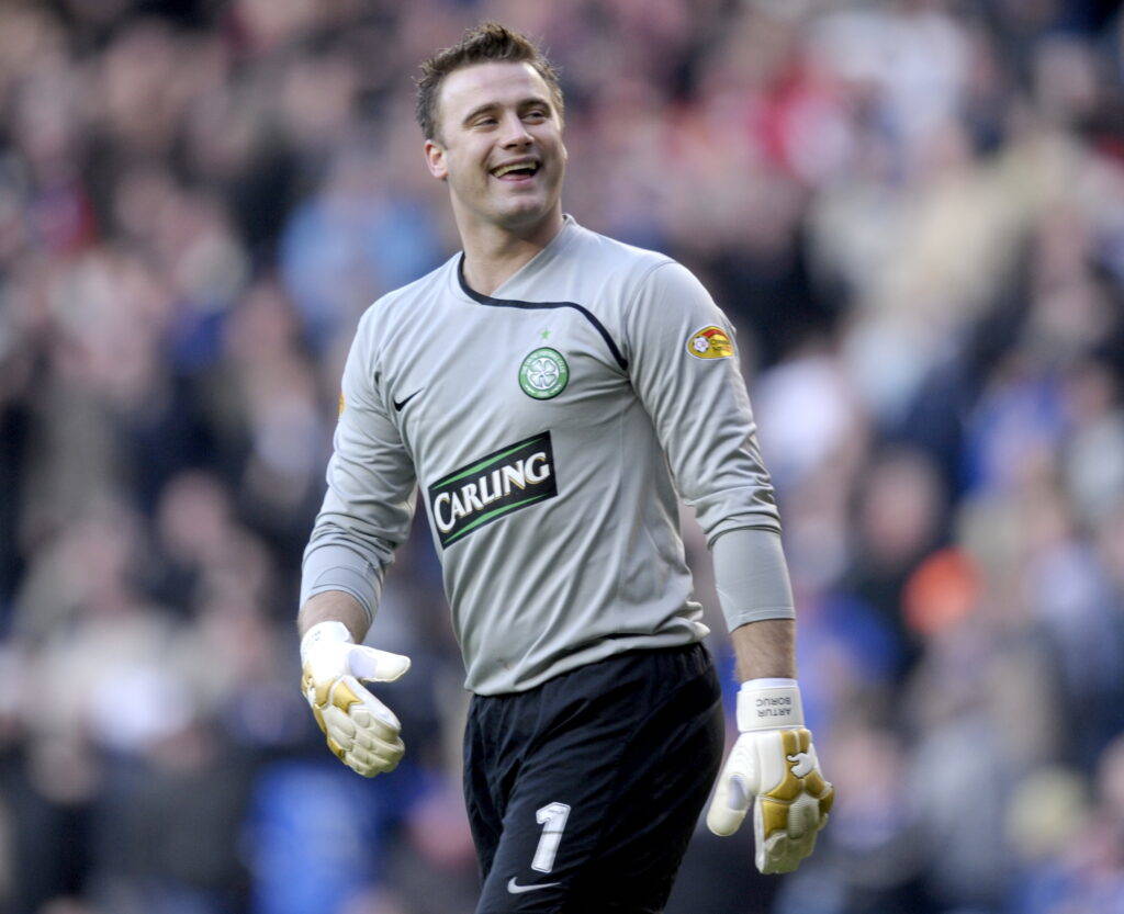 Video: Artur Boruc’s Brilliant Celebration After Celtic’s Legends Penalty Triumph