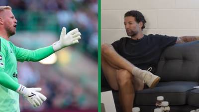 Charlie Mulgrew admits there is one thing Kasper Schmeichel does at Celtic he simply ‘doesn’t like’