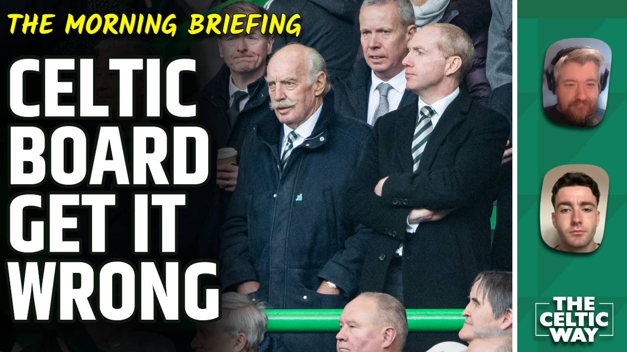 The Celtic support increase volume and action in opposition to club board