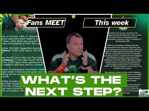 Celtic fans NEED to meet the manager