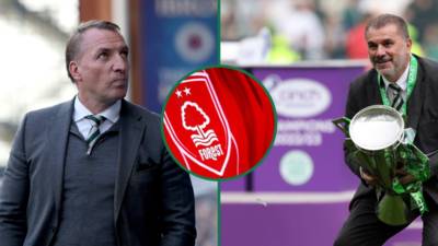 Nottingham Forest make new manager decision between Celtic icons Brendan Rodgers and Ange Postecoglou