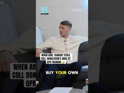 🤣 ADEL TAARABT STOLE MY SNUS AT QPR TRAINING #football #qpr #funny