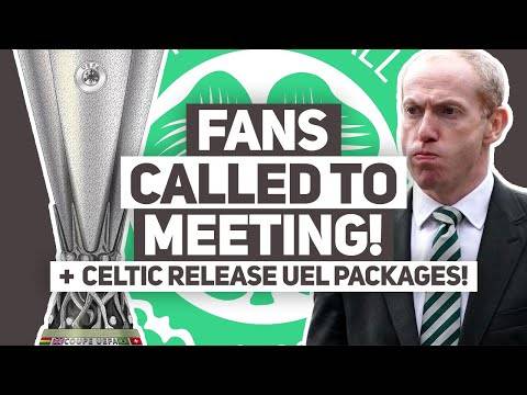 Celtic release Europa League match package as fans get ready for “next steps” meeting!