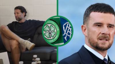 Charlie Mulgrew and Barry Ferguson agree on whether anyone can split Celtic and Rangers