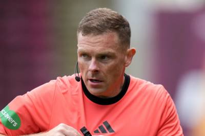 Match officials confirmed for Celtic’s Premiership match versus Kilmarnock