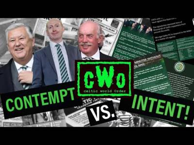 Contempt Vs. Intent! / the Board Vs. Fans Battle Has Only Just Begun!