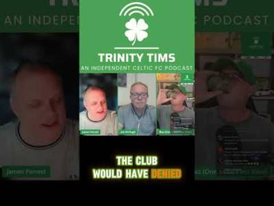 James believes that the gaffer is massively controlled by the board #celtic