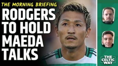 Maeda set for Celtic talks with Rodgers over remarks as potential protest plans arise