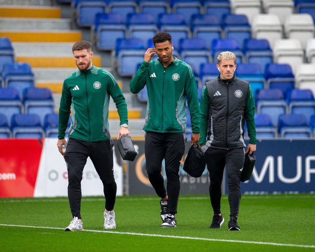 Picture: Celtic Defender Spotted in Protective Boot