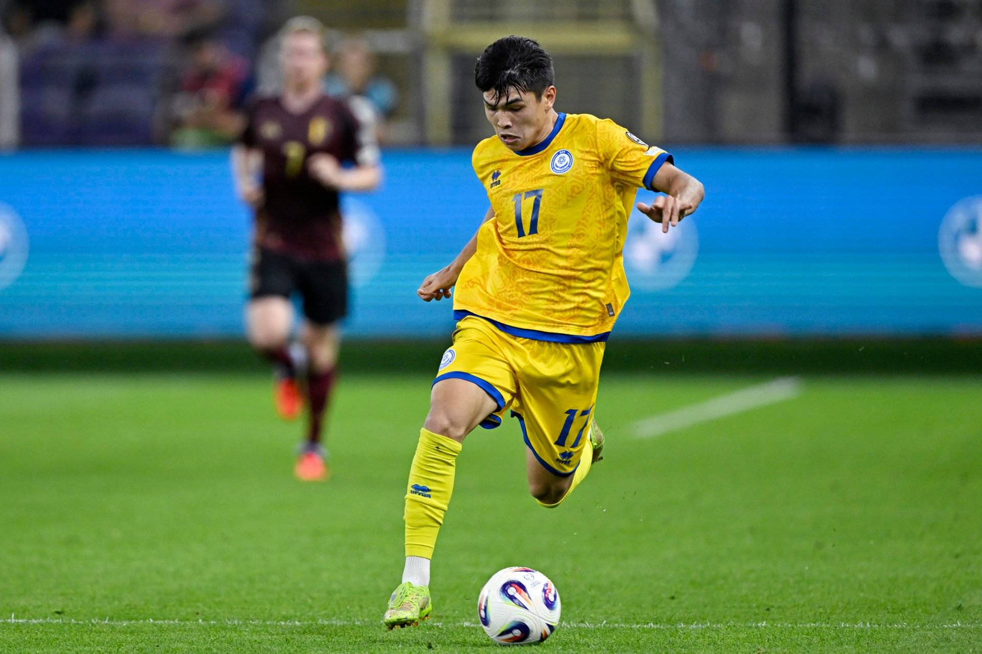 Hearts-linked Galymzhan Kenzhebek is a Celtic transfer target after scouts left ‘impressed’